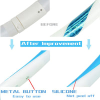 LED Hoop Dance Exercise Light Up Hoop for Kids Adults Children - 36in-90cm Blue - image 4