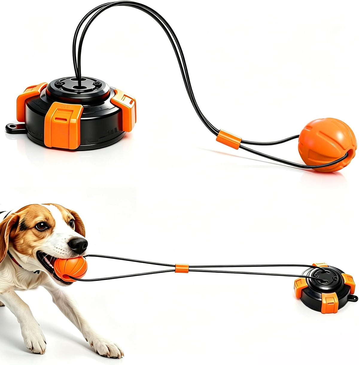 Fuufome Suction Cup Dog Toys for Medium Large Aggressive Chewers – Essentials for Dogs