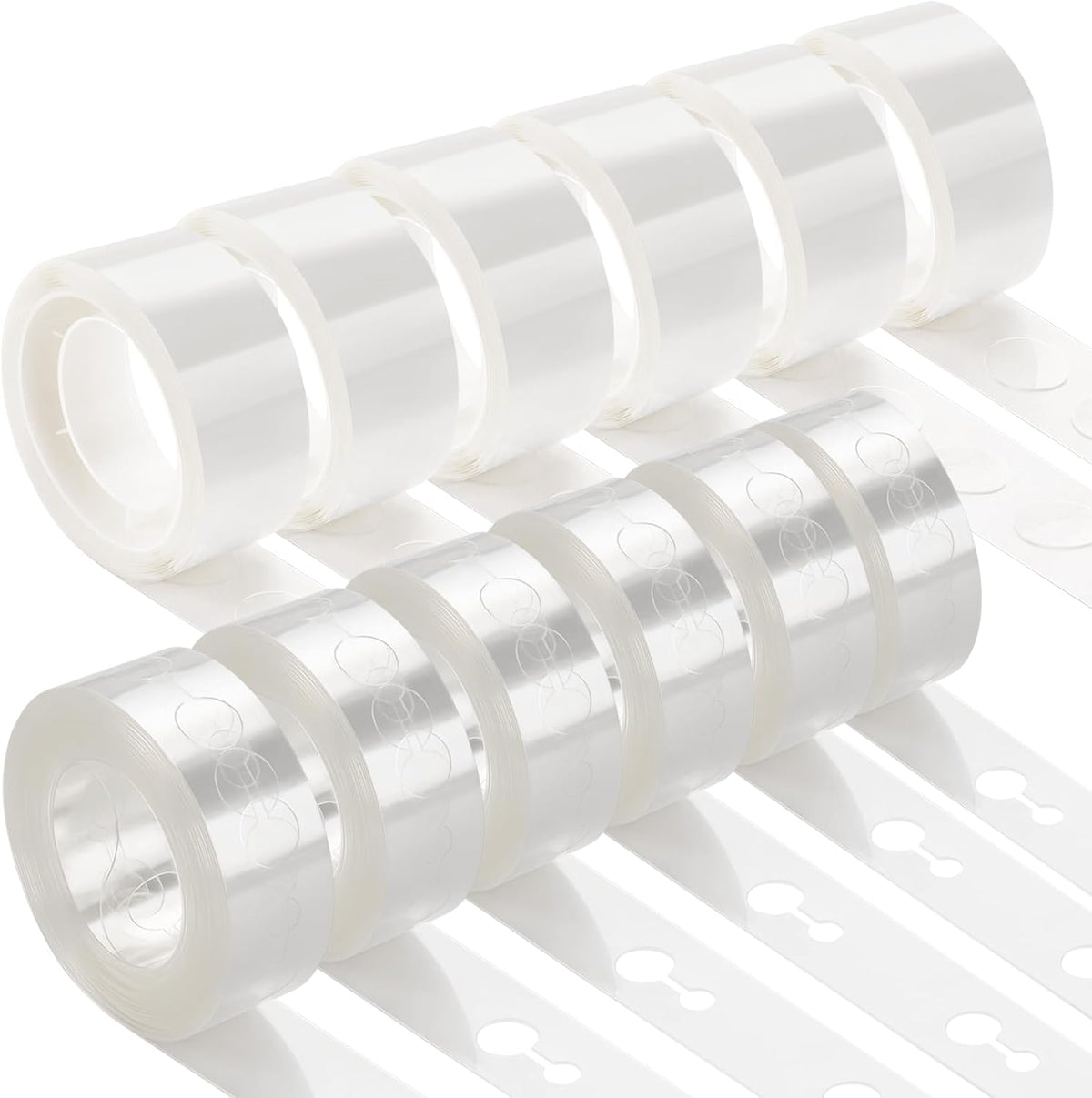 KICNIC Balloon Arch Strip Kit, 200 Glue Point Dots - 12 Rolls