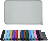 Reopet Silicone Pet Feeding Mat - Mist / 18.5" x 11.5"