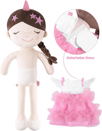GAGAKU soft baby doll in a floral print rag doll style for toddlers - view 21