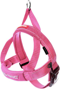 EzyDog Quick Fit Dog Harness, Soft Neoprene Padding - XX-Small / Pink