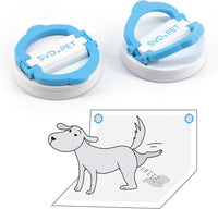 (4-Pack Pee Pad Magnetic Holder - 2-Pack
