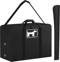 SIRUITON Dog Playpen Storage Bag Fits 50" H 8 Panels and 9 Stakes ，Dog Fence Travel Bag Suitable for Foldable Exercise Pet Playpen, Dog Fence Travel Bag with Reinforcing Plate & Shoulder