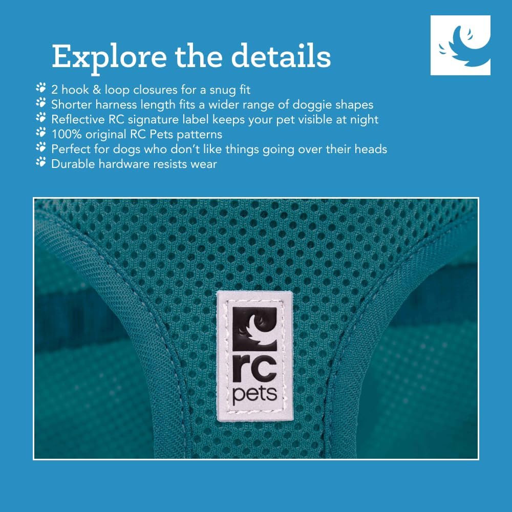 RC Pet Products Cirque soft walking step-in dog harness in medium with air mesh fabric - view 2