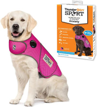 ThunderShirt for Dogs Calming Anxiety Vest, Platinum Sport - X-Large / Fuchsia