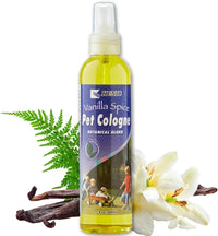 Pet Cologne, Long Lasting Scented Dog & Cat Deodorizing Spray - Vanilla