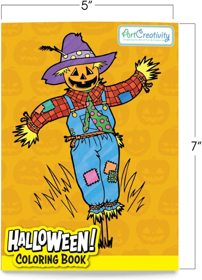 ArtCreativity 36 Pack 5 x 7 in Halloween Coloring Books for Kids - image 3