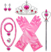 Princess Anna Costume Dress up Accessories for Girls Anna Cosplay - Rose Aurora