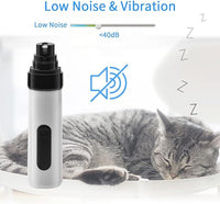Silent Groom Pro,Silent Groom Pro Nail Grinder,2025 New Silent Groom Pro for Dogs and Cats, Nail Trimmer with Quick USB Charge(1pc)