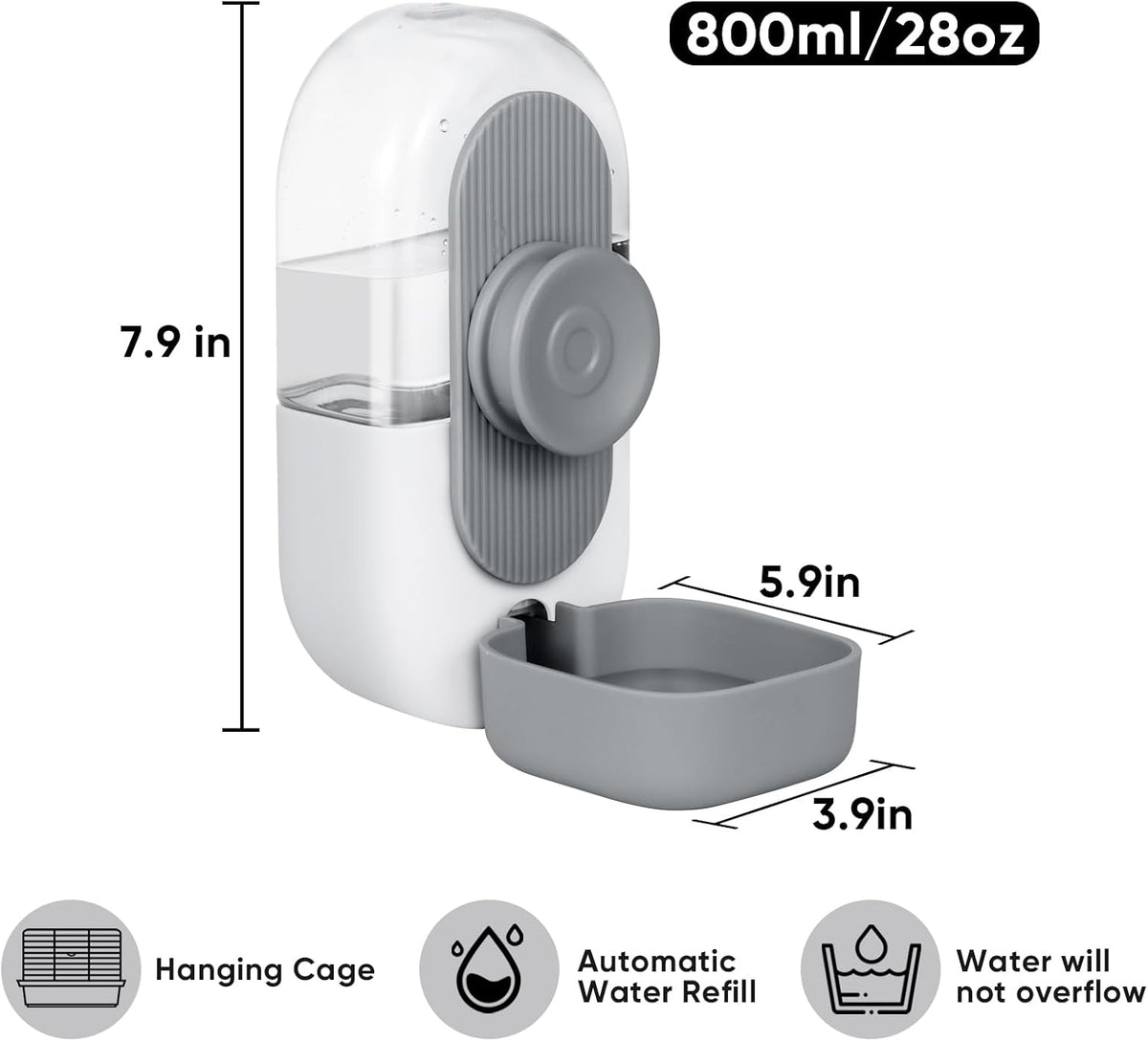 Lemtrflo 28oz Rabbit Water Bottle Dispenser - Gray - image 3