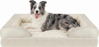 Orthopedic Dog Beds Large Sized - Beige / L- PLUS (38"x 28"x 7")