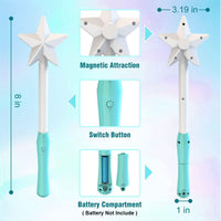 ATHLERIA Magic Flying Orb Ball, Boomerang Hover Balls - Flying Ball with Wand / Green - image 3