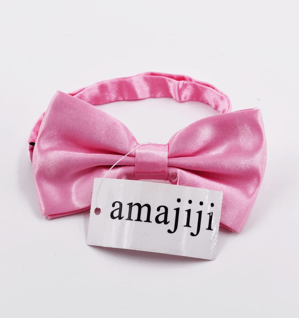 Formal Dog Bow Ties for Medium & Large Dogs – Essentials for Dogs - Pink - image 3