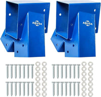 ABUSA heavy duty A-frame swing set brackets with 4 swing hangers and bolts - view 4