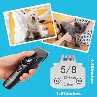 TRAH 3-3/4FC Blade Dog Grooming Clipper Replacement Blades Compatible - 5/8 0.8mm - image 4