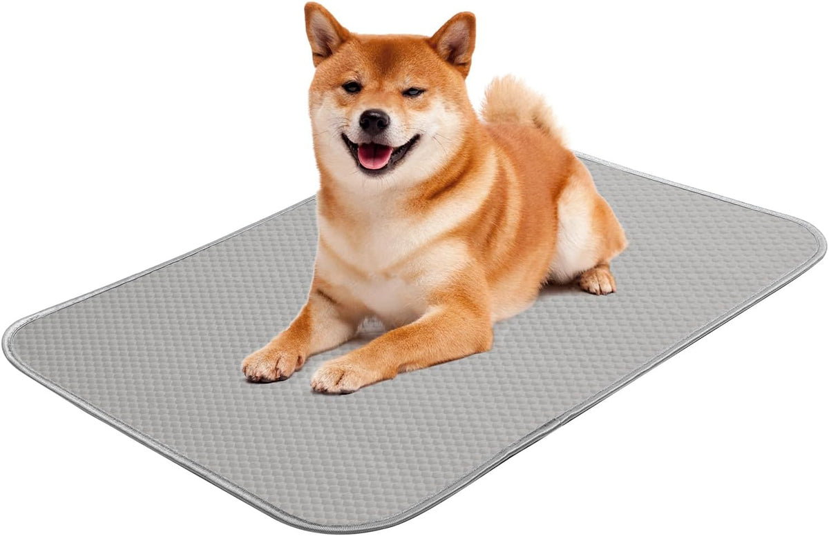 Buvlnee Summer Dog Cooling Mat - Gray / 27x22in