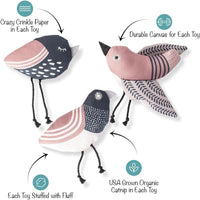 Fringe Studio, Off THE Scales Durable Cotton Canvas Cat Toy - Under My Wings - image 3