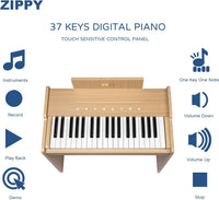 Kids Piano Keyboard, 37 Keys Digital Piano for Kids - Oak Plus - image 2