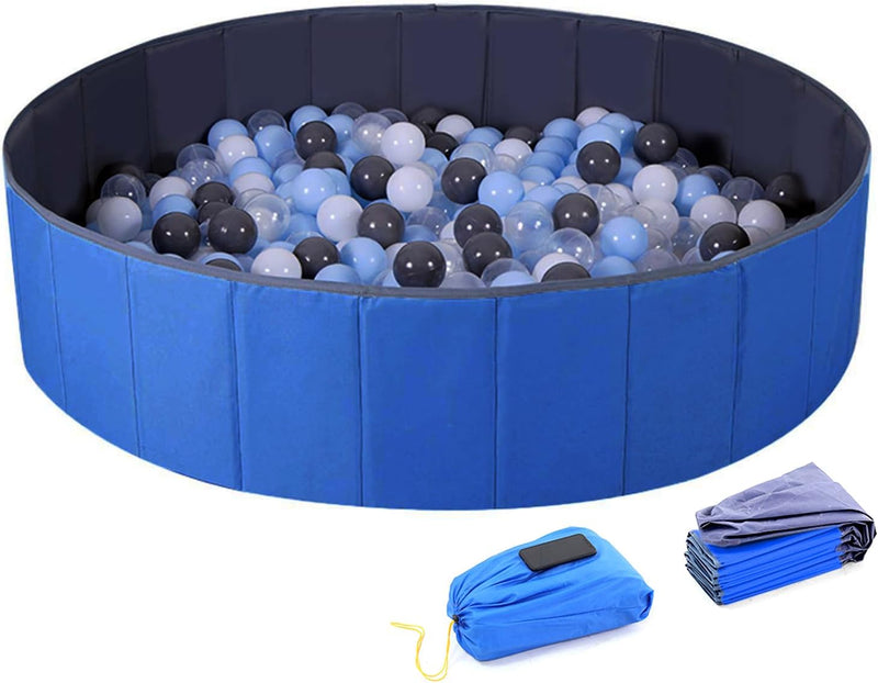 4 feet Ball Pit for Kids/Baby Play Yard/Baby Playpen/Fence for Baby - Blue