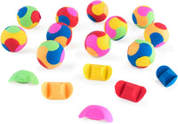 Super Z Outlet 12 Pack Colorful Puzzle Erasers Miniature Pencil - Round - image 3
