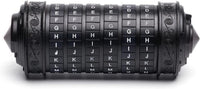 FLYALIGOGO metal Da Vinci Code cryptex puzzle box with letter dials - view 3