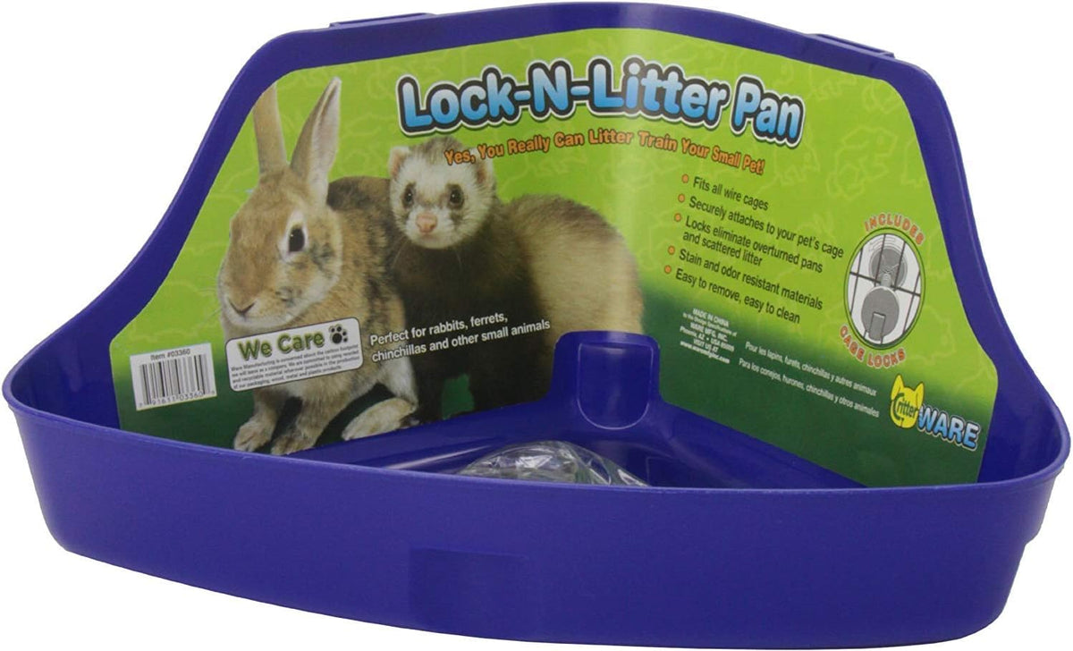 Ware Manufacturing Plastic Lock-N-Litter Pan for Small Pets - image 4