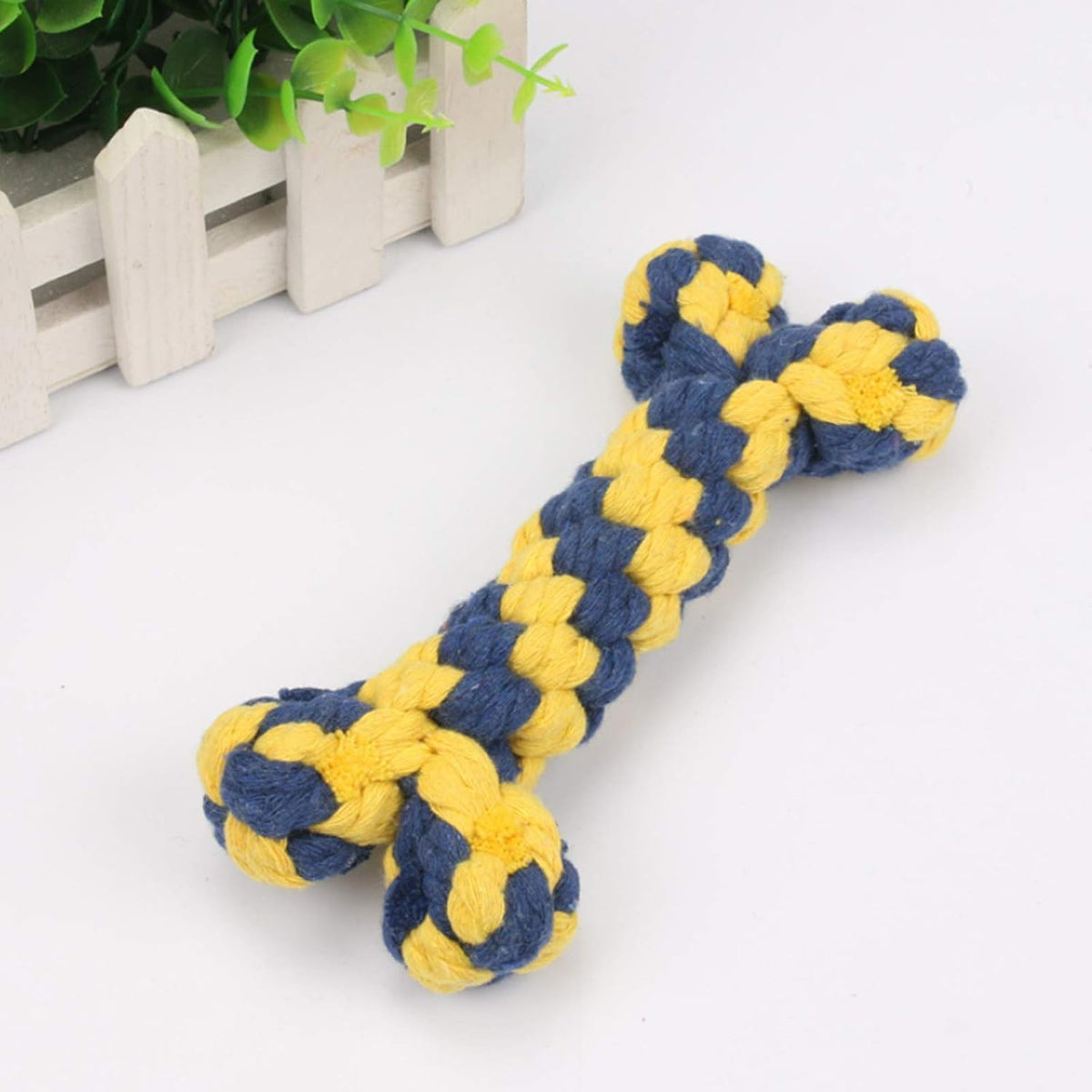 Dog Toys Puppy Teething Chew Toys 3 PCS - colorful bone - image 4