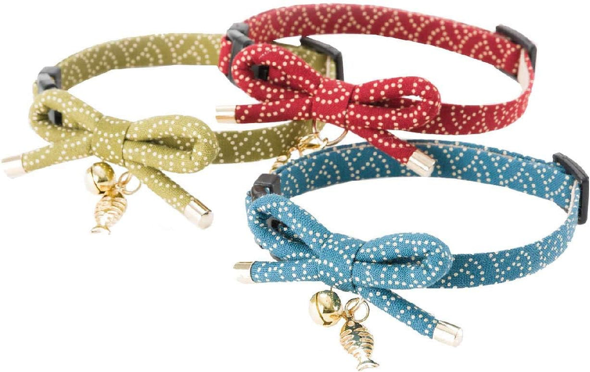 Necoichi Zen Fish Charm Cat Collar, Safety Breakaway with Bell – Essentials for Cats - image 4