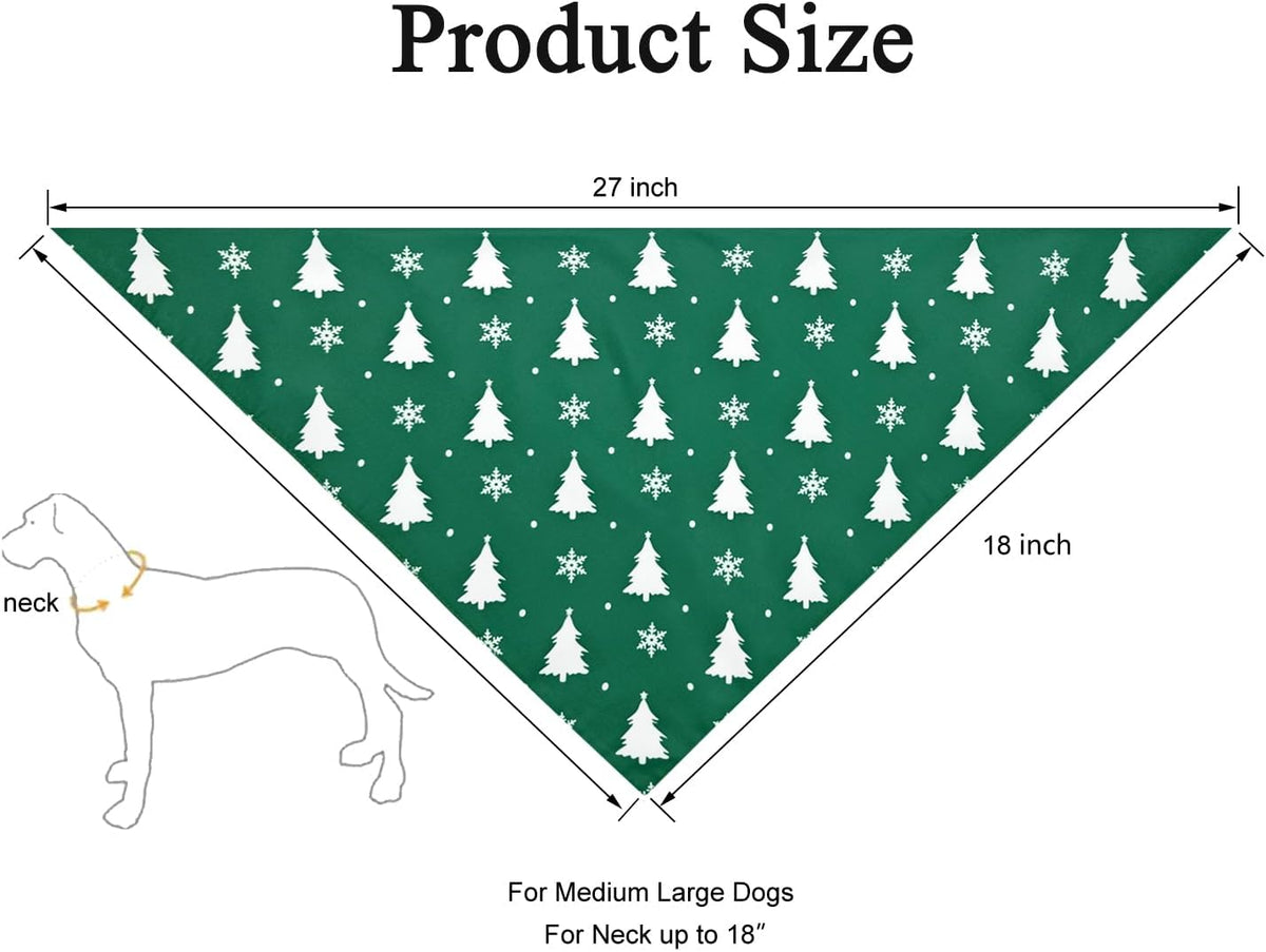 Halloween Dog Bandanas, Pumpkin and Cute Ghost Pet Scarf - Christmas Dog Bandana - image 2
