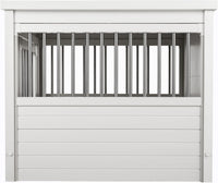 New Age Pet ECOFLEX Large Furniture Style Dog Crate & End Table - Antique White / 29.5"L x 21.1"W x 25.2"H - image 3