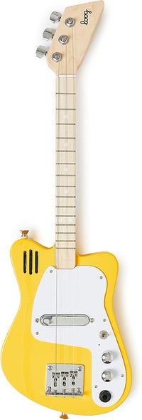 Loog Mini red 3-string electric guitar for kids with built-in amp - view 16