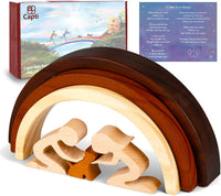 Rainbow Bridge Cat Memorial Gifts - Cat and Family