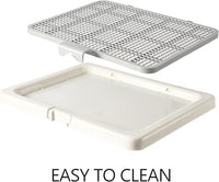 Smart Paws 3 Sizes Small Puppy Dog Toilet,Poodles Training Tray,Yorkie Pet Pads Holder