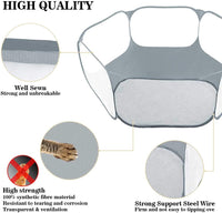 Small Animals Tent, Reptiles Cage - Grey - image 3