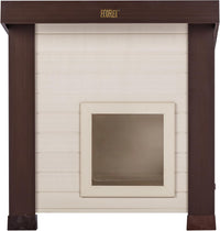 New Age Pet ECOFLEX Albany Outdoor Cat House, Maple/Brown – Essentials for Cats - Tan / Standard - image 2