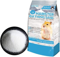 Hamiledyi Hamster Bathing Sand 4 LB Gerbil Powder Grooming Sand – Daily Care for Small Pets - 1 Pack—2 LB/Bag