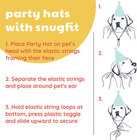 Huxley & Kent Party Crown Hat for Dogs & Cats - Small / Happy Barkday - image 4