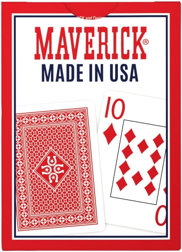Maverick Playing Cards 12 Pack, Standard Index - Made in USA 12 PK Jumbo - image 4