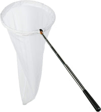 RESTCLOUD Insect and Butterfly Net with 12" Ring, 24" Net Depth - 16" Ring, 59" Handle