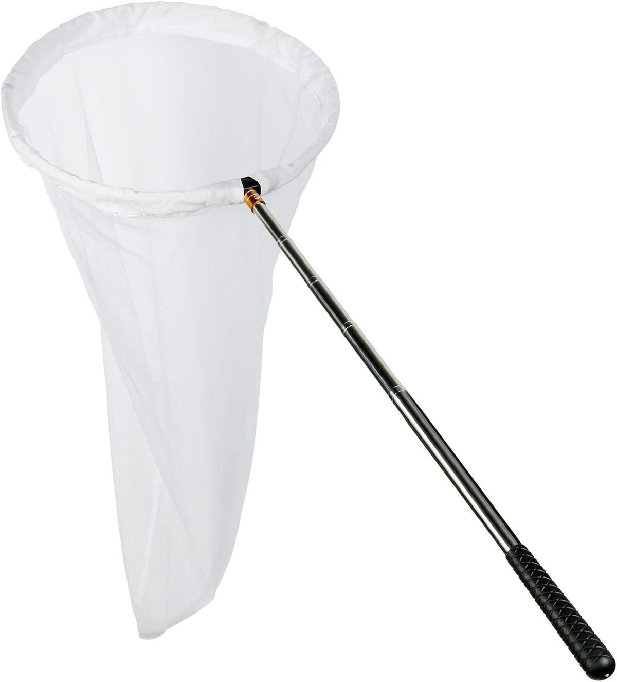 RESTCLOUD Insect and Butterfly Net with 12" Ring, 24" Net Depth - 16" Ring, 59" Handle