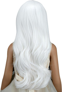 Edivd kids ginger wig with long orange wavy curls - view 34