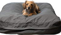 Dog Bed Covers 53L × 43W × 5H Inch Washable Grey Thickened Waterproof - Large-36" L × 27" W × 3" H / Grey