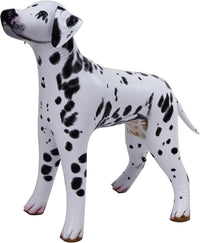 Jet Creations 37" Inflatable Standing Cow - Dalmatian Black/White