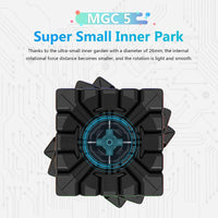 CuberShop YJ MGC 4x4 magnetic stickerless speed cube, 60mm, with tuning springs - view 12