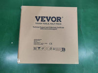 VEVOR 0.56Inch 48sq.ft 12 Tiles Gym Flooring for Home Gym, Rubber Top with High Density EVA Foam,25 x 25In Gym Floor Exercise Equipment Mats, Interlocking Gym Mats, Puzzle Workout Mats, Black & Grey