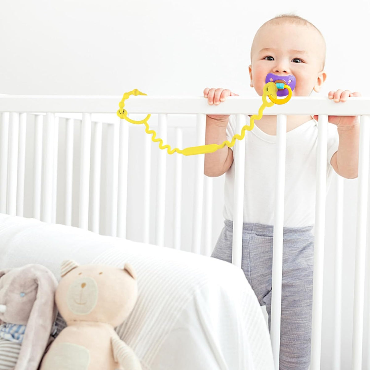 Toy Straps for Baby, Toy Safety Straps for Toy, Sippy Cup Straps - A-multi-5pk - image 3
