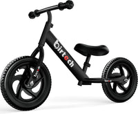 Birtech Balance Bike for 2-5 Years Old Kids 12 Inch Toddler Balance - Black