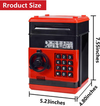 HUSAN rose gold electronic ATM piggy bank for kids with password keypad - view 33