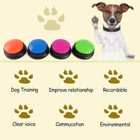 Voice Recording Button, Dog Buttons for Communication Pet Training Buzzer, 30 Second Record - image 4